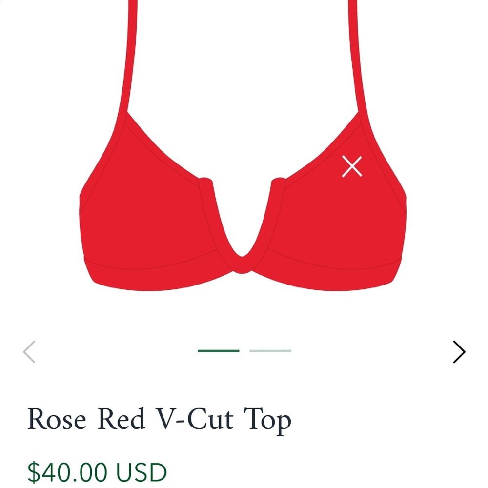 Boutine LA Rose Red Bikini Set